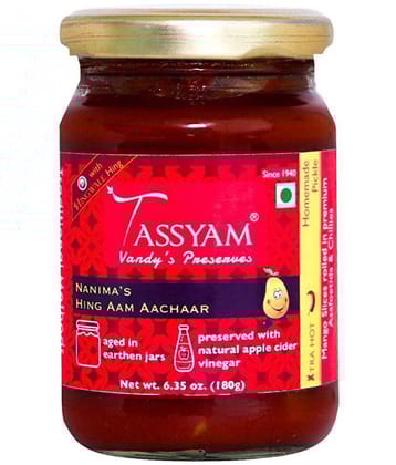 Tassyam Hing Mango Pickle 180 g