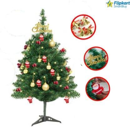 30.48 cm (1.0 ft) Artificial Christmas Tree  (Green)