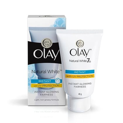 Olay Natural White 7 In 1 Instant Glowing Fairness Cream 40 GRAM