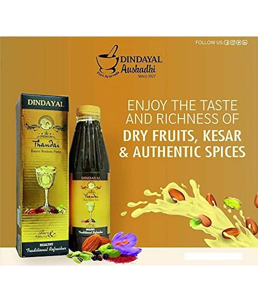 Dindayal DINDAYAL THANDAI 750 ML (PACK OF 2)