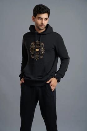BY ORDER OF THE GO DEVIL Black Hoodie for Men S