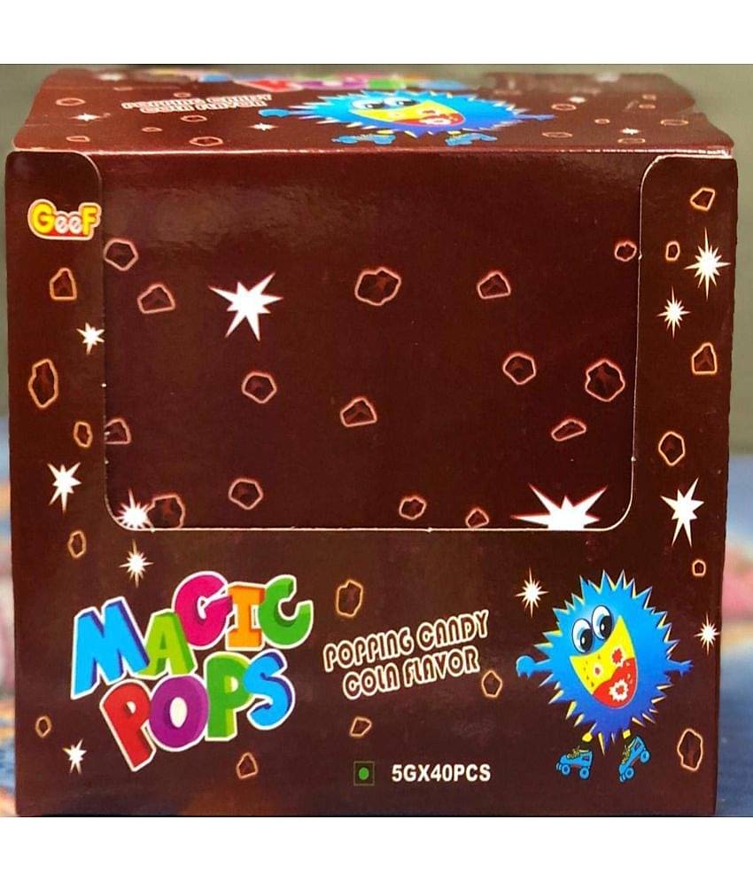 Jai Jinendra Magic Pop 5.5g x 40= 220gm Candy Drops 220 gm