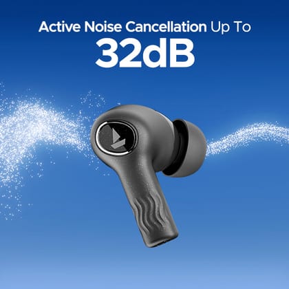 boAt Nirvana Ion ANC | Wireless Earbuds with Active Noise Cancellation, ENx Technology, 120 Hours Playback, BEAST Mode boAt Nirvana Ion ANC | Wireless Earbuds with Active Noise Cancellation, ENx Technology, 120 Hours Playback, BEAST Mode - engrav_Quartz 