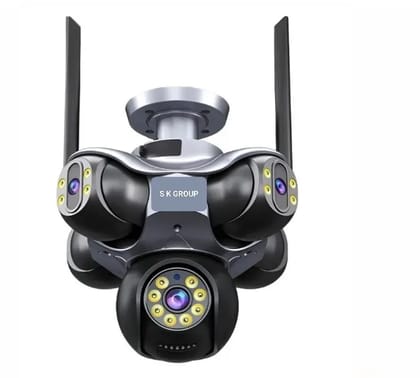 Z20F 25MP 5-Lens WiFi Security Camera NON-SOLAR , Outdoor PTZ Dome 355 Pan-Tilt, H.265 Night Vision, Built-In Siren, Two-Way Audio, Vandal Proof