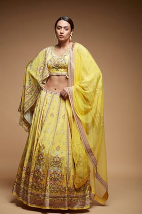 Mustard Color Lehenga-XS
