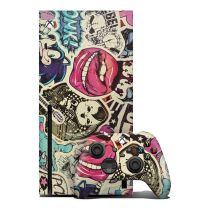 Vintage Punk Xbox Skin