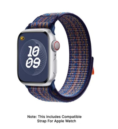 Royal - Woven Design Sports Apple Watch Strap 45 MM Royal - Woven Design Sports Apple Watch Strap 45 MM