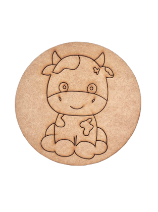 Dbeautify's Pre-Marked MDF Base for Kids DIY
