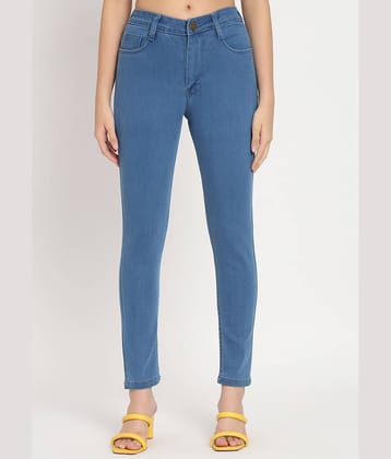 AngelFab - Blue Denim Skinny Fit Women's Jeans ( Pack of 1 )