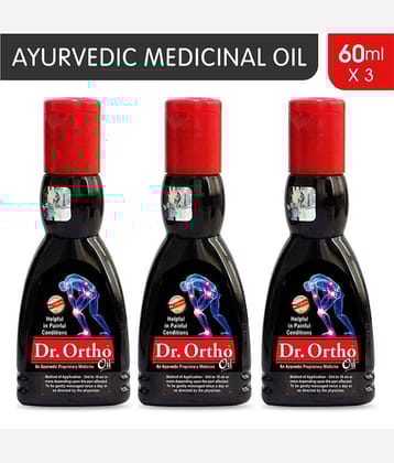 Dr. Ortho Pain Relief Oil, 60Ml (Pack Of 3)
