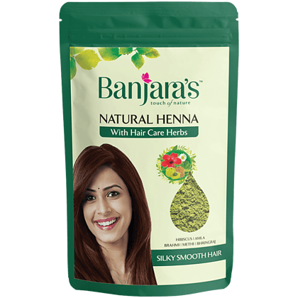 Banjara's Natural Henna Powder, 100 G