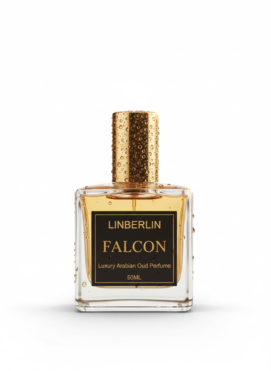 LinBerlin Arabian Oud Perfume : Falcon | Long Lasting Oud Perfume for Men and Women | Luxury Arabic Scent | 50ml