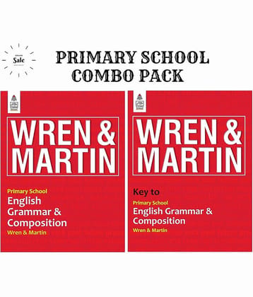 High School Wren and Martin English Grammar and Composition (Regular Edition) + Key to Wren and Martin English Grammar & Composition - COMBO