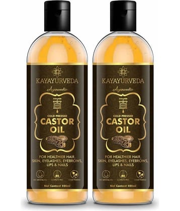 KAYAYURVEDA - Anti Hair Fall Castor Oil 200 ml ( Pack of 2 )
