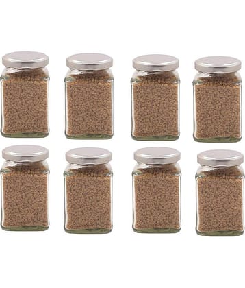 AFAST Airtight Storage  Glass Food Container Set of 8 250 mL