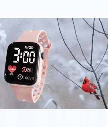 Axton Pink Dial Digital Boys Watch ( Pack of 1 )