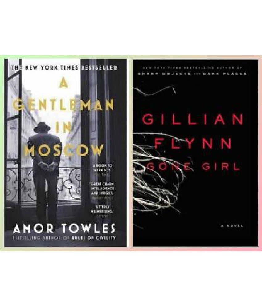 Combo Of 2 ( A GentleMan In Moscow + Gone Girl)  (Paperback, Amor Towels, Gilian Flynn)