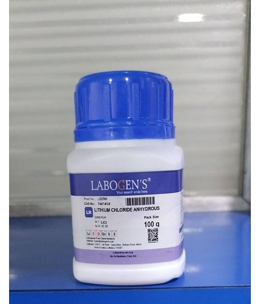 LITHIUM CHLORIDE (anhydrous)  100gm
