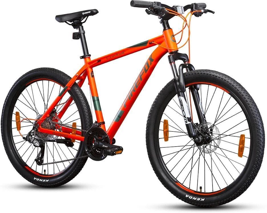 FIREFOX Combat 27.5T Mountain Cycle (24 Gear, Orange, Only Front Suspension)