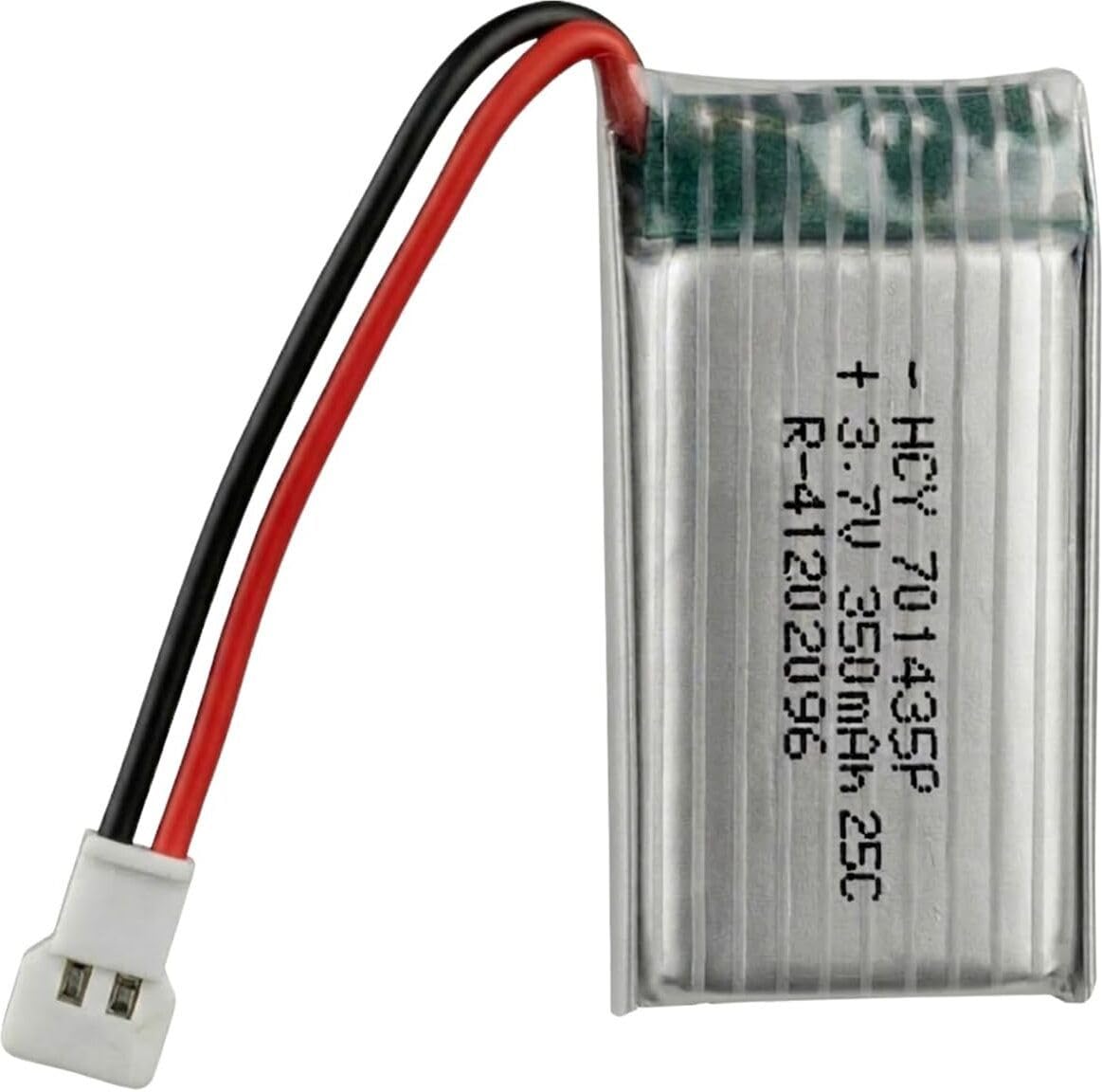 NOVEL 3.7V 350mAh Lithium Polymer Rechargeable Battery Model 701435P | Compatible with RC Drones, RC Cars, Educational Models and Electronics Projects