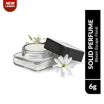 Floral Scent Solid Perfume with Long-Lasting Fragrance.