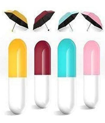 Perkins & Morley Ultra Lights and Small Mini Umbrella with Cute Capsule Case,5 Folding Compact Pocket Umbrella, Especially for Kids