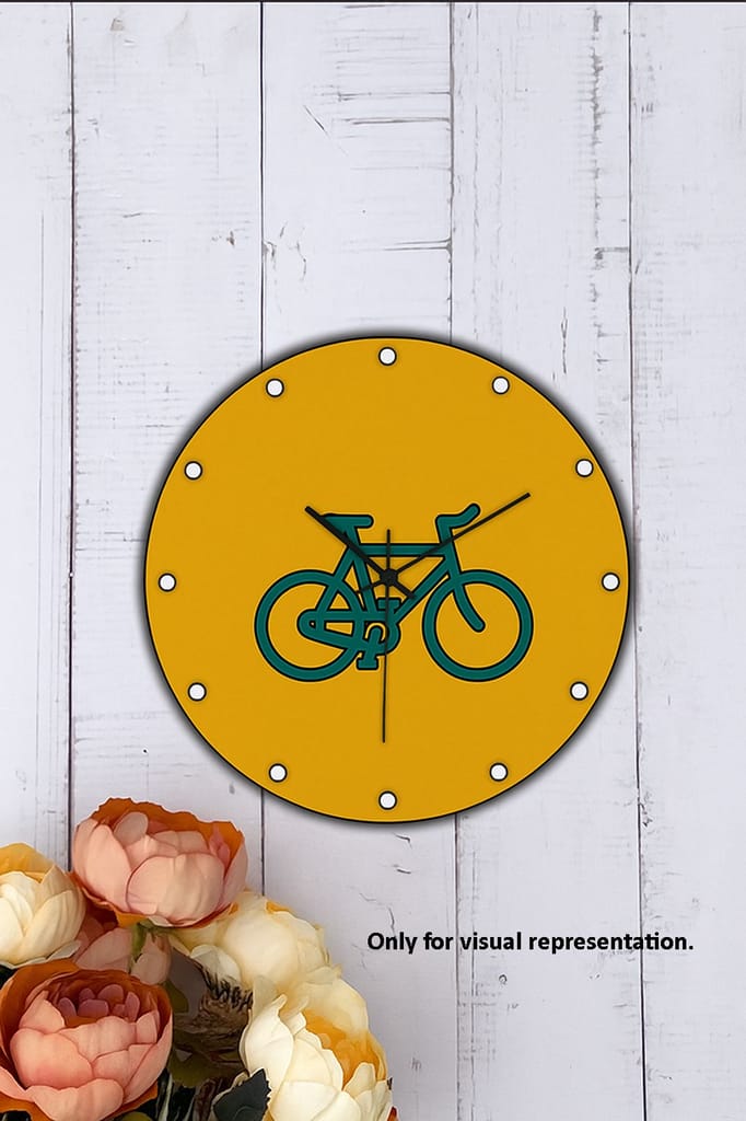 Dbeautify's DIY Bicycle Wall Clock for Kids