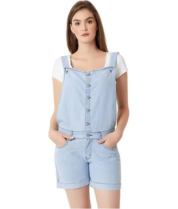 Miss Chase Denim Jeans Dungarees - Blue