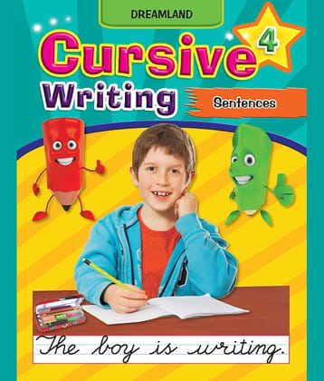Cursive Writing Book (Sentences) Part 4 - Early Learning Book