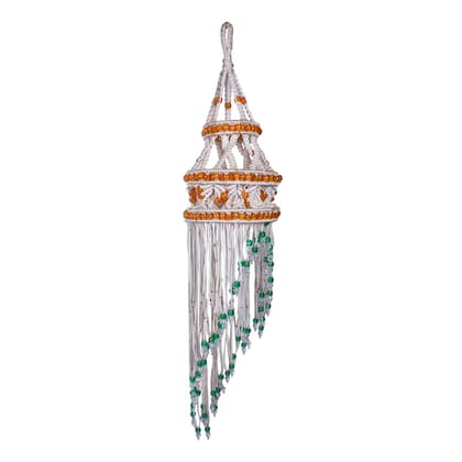 Handmade Nylon Macrame Wall Hanging Decor Piece for Home Decoration 12 Inch