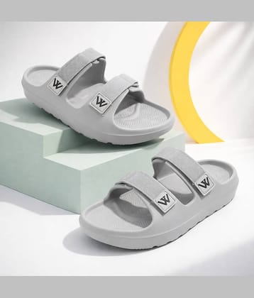 hotstyle Grey Men's Fur Slipper