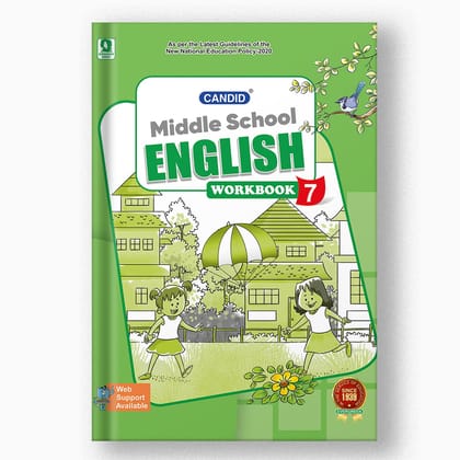 Candid Middle School English Workbook - 7-Grade 07 / English