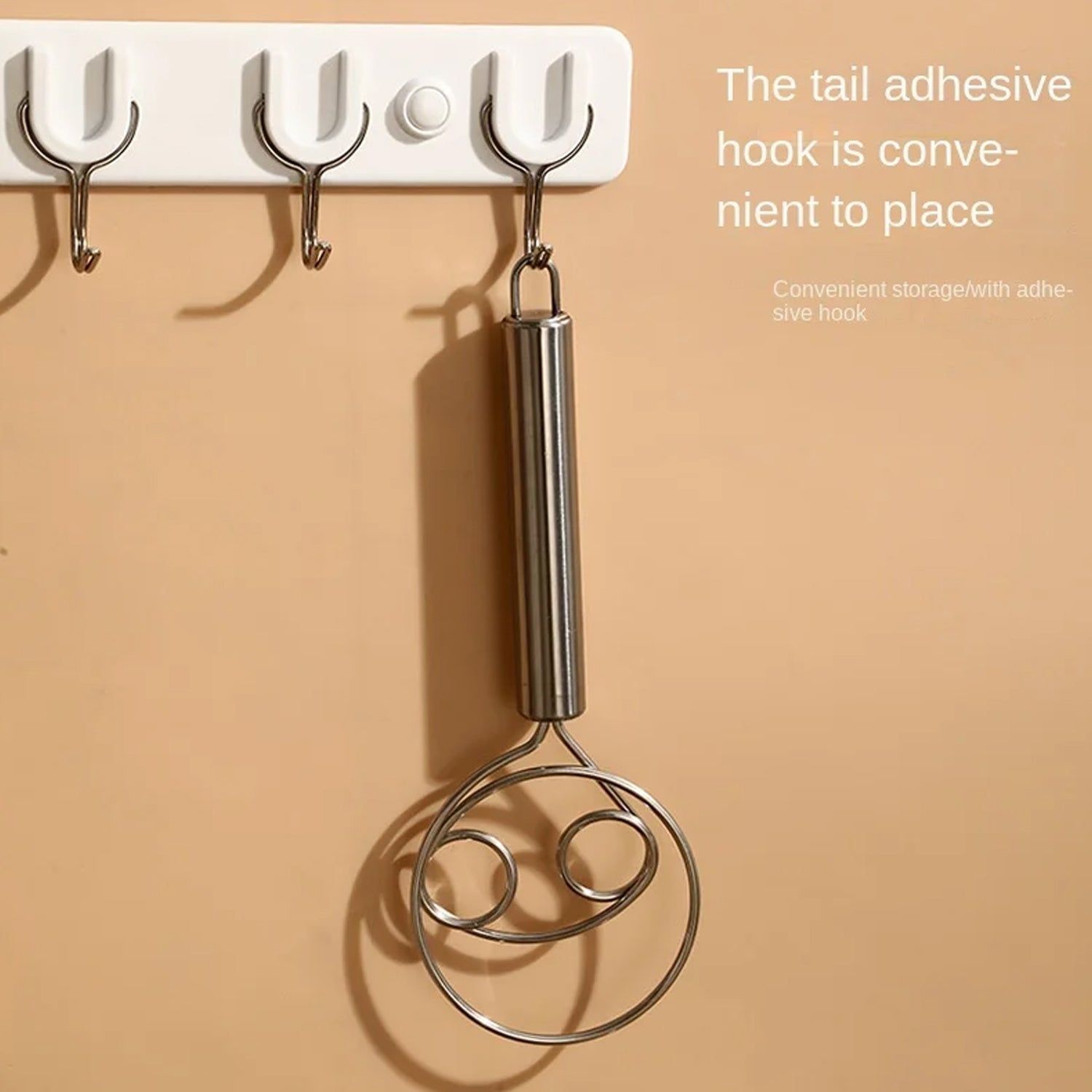 Dough Whisk, Premium Stainless Steel Dutch Whisk, Dough Hand Mixer Artisan Blender For Egg, Bread, Cake, Pastry, Pizza Dough - Perfect Baking Tools, Whisking, Tirring Kitchen Tools (1 Pc)  assorted colour_assorted colour