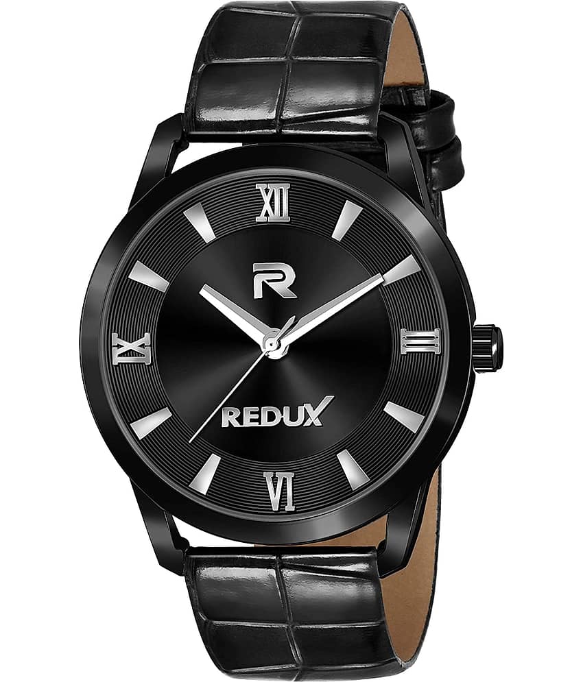 Redux RWS0353S Black Dial Leather Analog Men's Watch