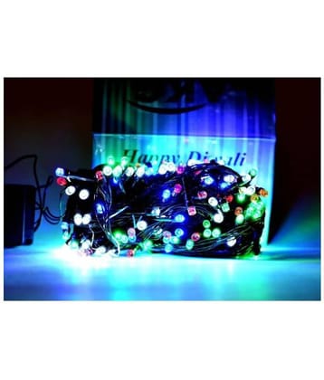 EmmEmm 2 Pcs 3.5Mtr Christmas Led Ladi String Lights Multi