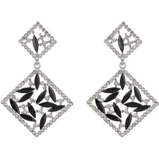 Crystallised Stud Earrings for Girls Brass Material Made in India Earrings for Women's Fashion Jewellery for Party