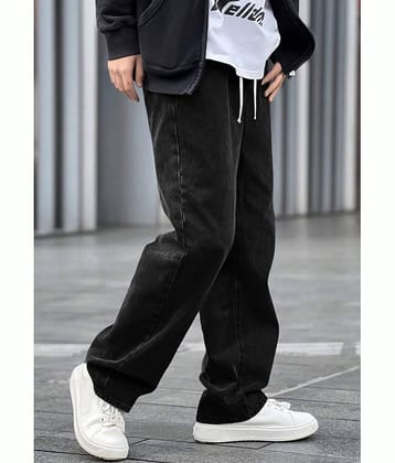 FTX Solid Men's Jeans - Black ( Pack of 1 )