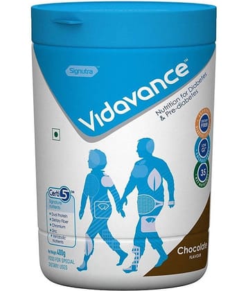VIDAVANCE Advanced Nutrition for Diabetes and Pre-Diabetes Nutrition Drink for Adult 400 gm