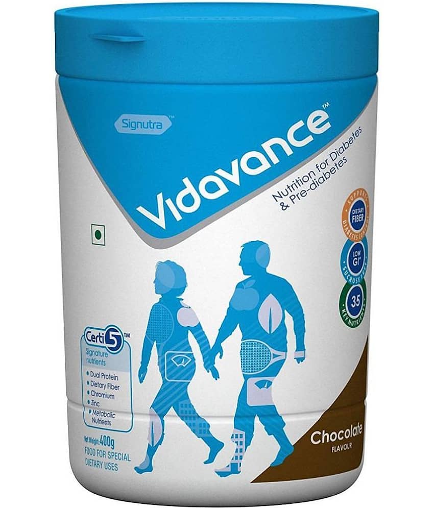VIDAVANCE Advanced Nutrition for Diabetes and Pre-Diabetes Nutrition Drink for Adult 400 gm