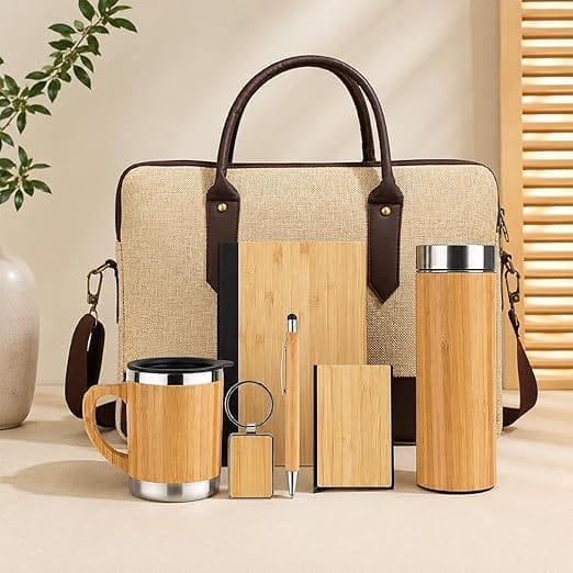 Green Luxe 7-in-1 Bamboo Executive Gift Hamper