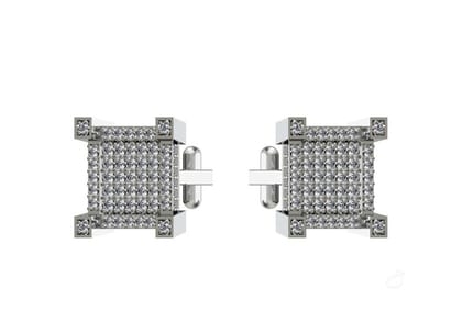 Solid Pillar Cufflinks for Him