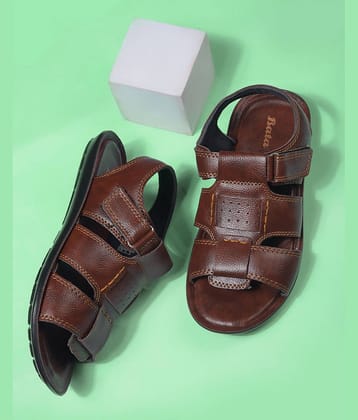 Bata - Brown Men's Sandals