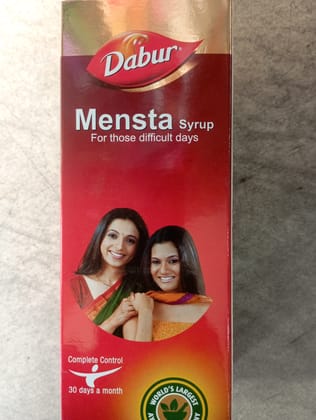 Dabur mensta syrup for those difficult days
