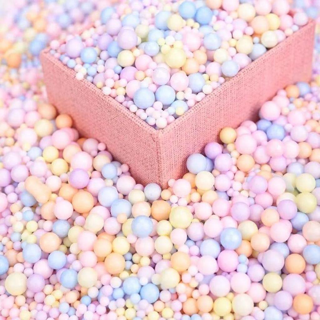 Multicolor Pastel Color Thermacoal Balls - Party and Festive Needs | Buy online on ZillyBuy