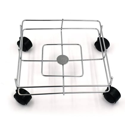 SS Square Oil Stand for Carrying Oil Bottles and Jars Easily Without Any Problem (Multicolor)