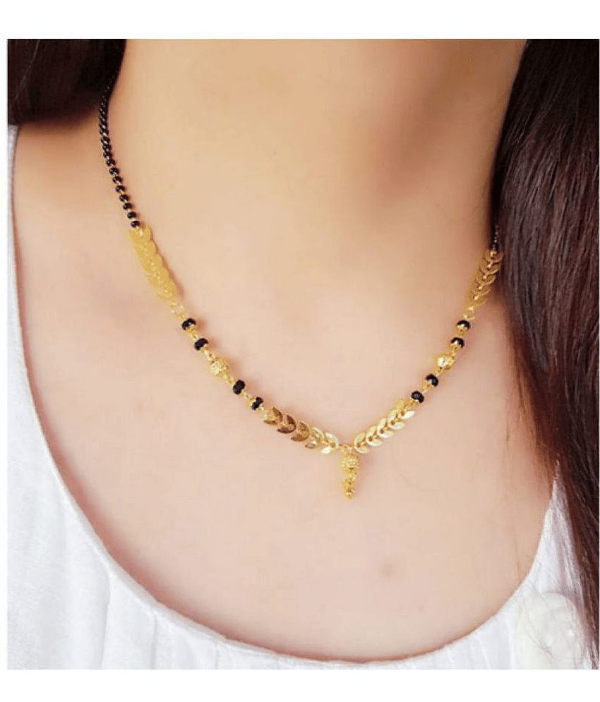 gold plated mangalsutra