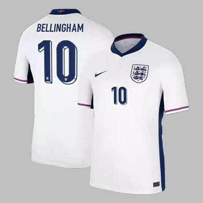 England BELLINGHAM 10 Home Jersey EURO 2024-S