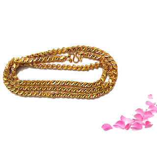 S L GOLD 1 Gram Micro Special Chain C14 Design 24