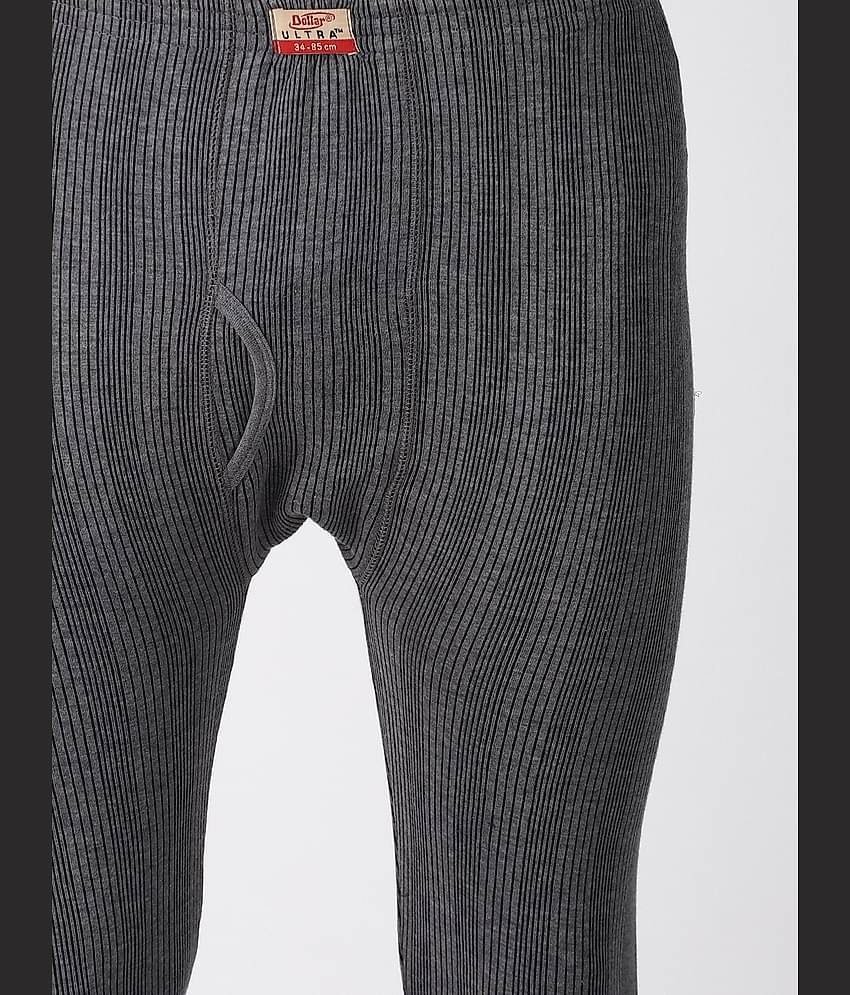 Dollar Ultra Pack of 1 Cotton Blend Thermal Sets For Men's ( Grey )