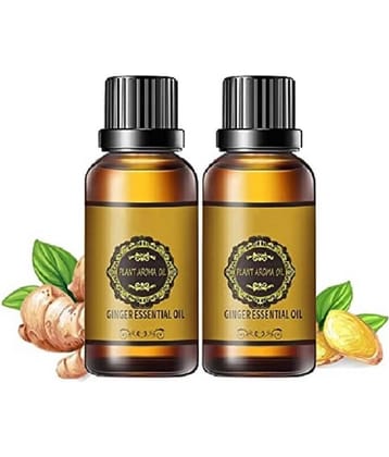 Oilanic Fat Loss Oil Ginger Weight Loss Oil Shaping & Firming Oil 30 mL Pack of 2